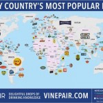 Nejoblíbenější značky piv v jednotlivých zemích – infografika